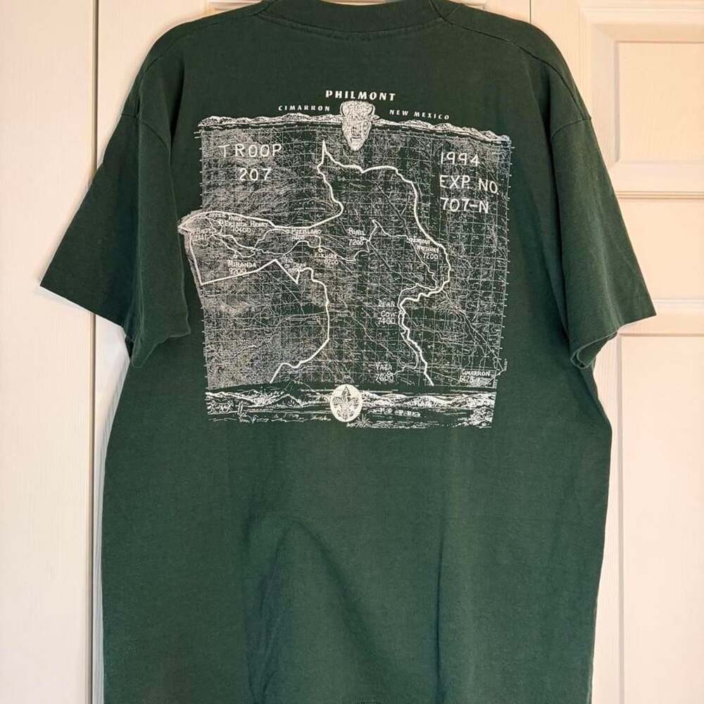 Fruit of the Loom Vintage 1994 Philmont Scout Ranch Troop 207 T-Shirt